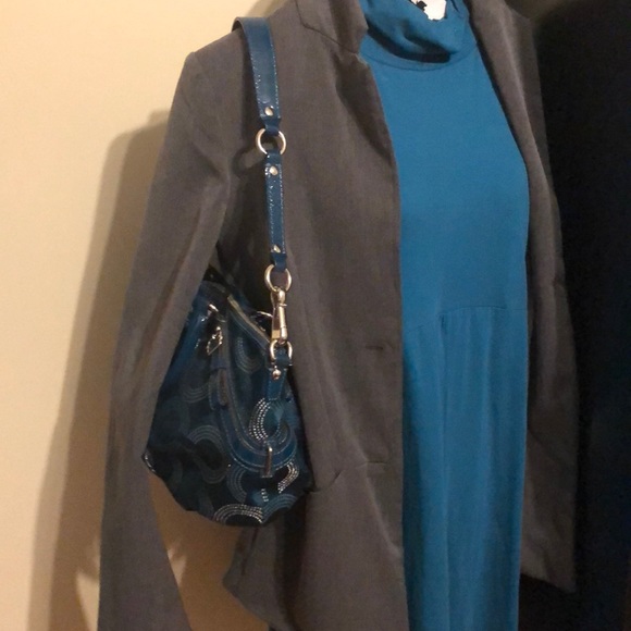 Coach Madison Sophia - Teal & Silver - Picture 6 of 12